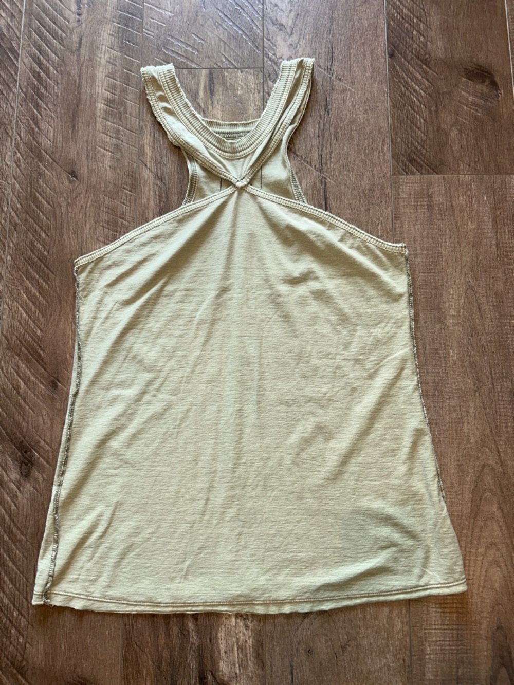 WE THE FREE COTTON TANK TOP SIZE LARGE GREEN